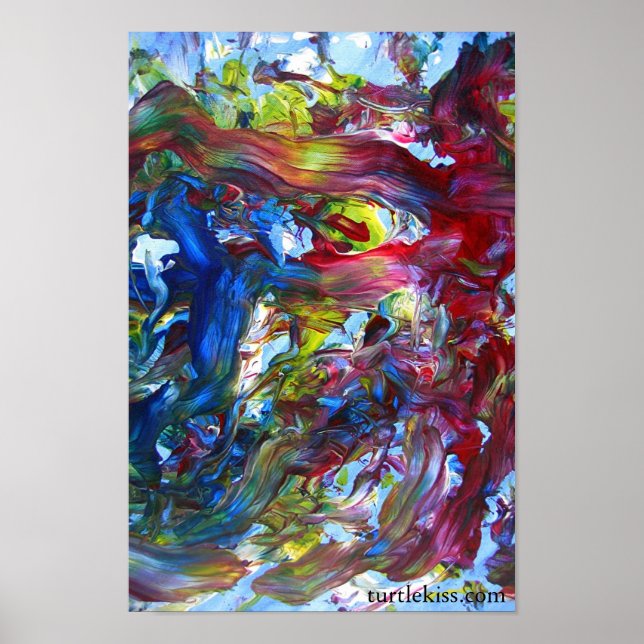 "Untitled #9" Print by Koopa the Turtle (Front)