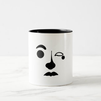 Untitled Abstract Face Mug