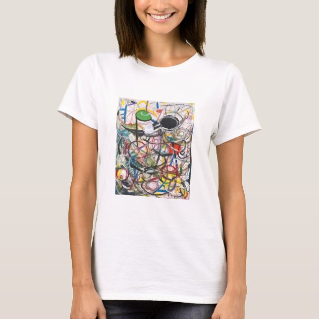 Untitled Abstract Painting Hankamer Artjunkhaus T-Shirt (Front)