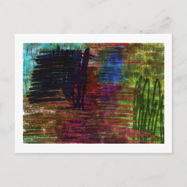 Untitled Abstract Postcard (Front)