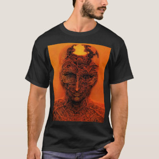 Untitled (Behind The Skin) by Zdzisław Beksiński T-Shirt