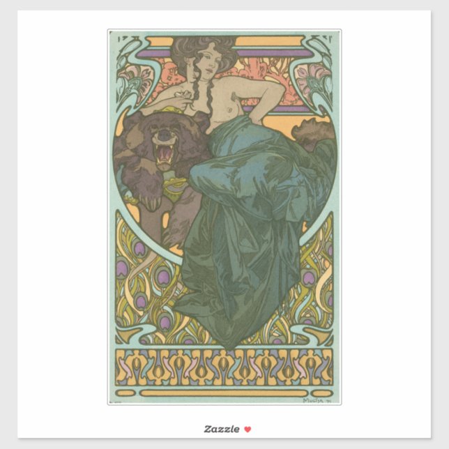 Untitled by Alphonse Mucha (1902) (Sheet)
