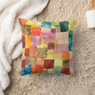 Untitled by Paul Klee Abstract Art Cushion