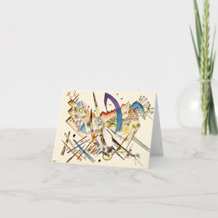 Untitled by Wassily Kandinsky Thank You Card
