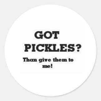 untitled classic round sticker