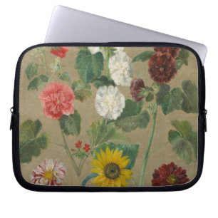 Untitled (Flowers) (oil on board) Laptop Sleeve