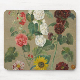 Untitled (Flowers) (oil on board) Mouse Pad