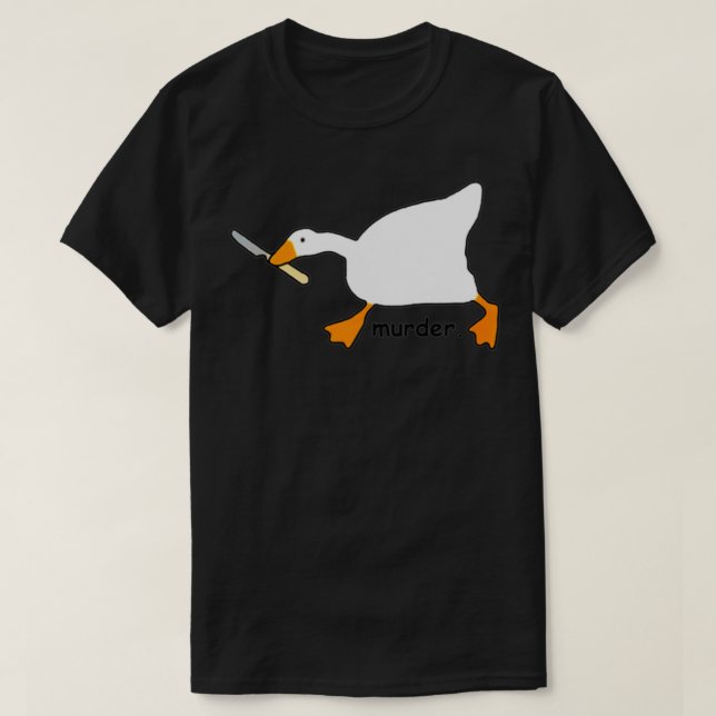 Untitled Goose Game Murder T-Shirt (Design Front)