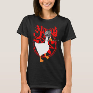 Untitled Goose Ghost Metal Gaming Parody Band T-Shirt