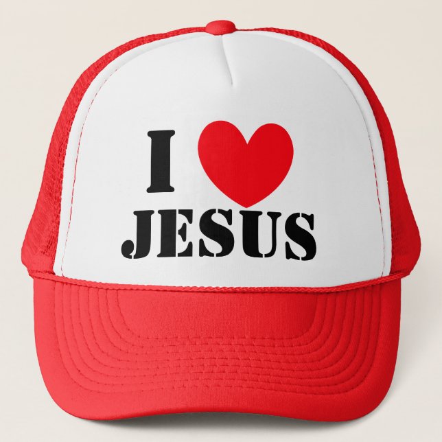 Untitled, I, JESUS Trucker Hat (Front)