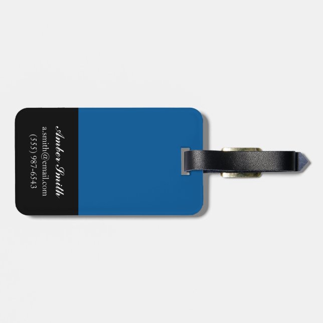 Untitled Improvisation, 1914 Luggage Tag (Back Horizontal)