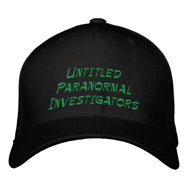 Untitled Paranormal Investigators Embroidered Hat (Front)