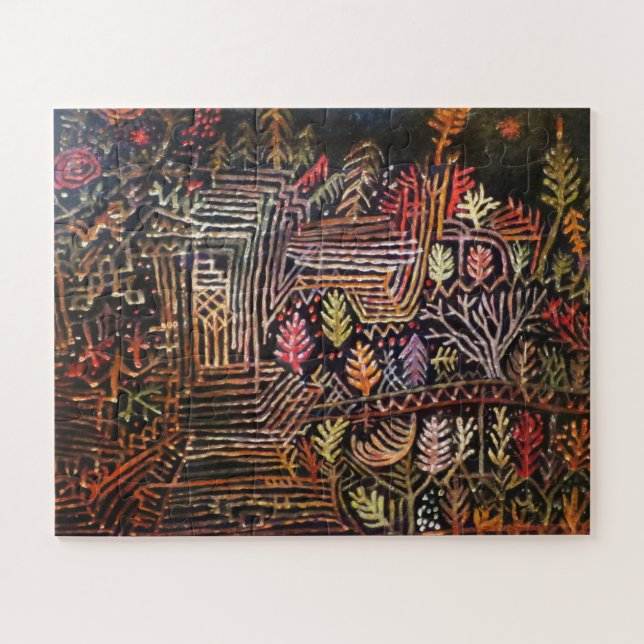 Untitled (Reconstruction), Paul Klee Abstract Art Jigsaw Puzzle (Horizontal)