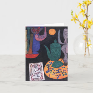 Untitled (Still life) by Paul Klee, Abstract Art Card