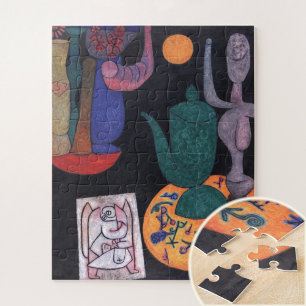 Untitled (Still life) by Paul Klee, Abstract Art Jigsaw Puzzle