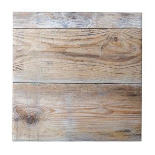 Untreated wood ceramic tile