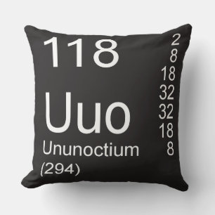 Ununoctium Cushion