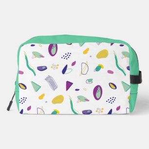 Unusual abstract shapes. dopp kit