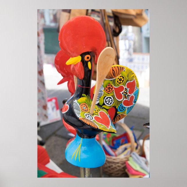 Unusual Chicken Spoon Rest Poster (Front)