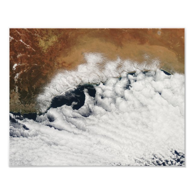 Unusual cloud formations photo print (Front)