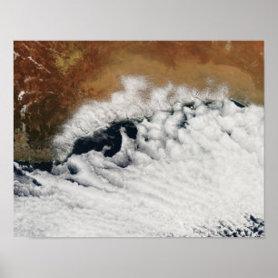 Unusual cloud formations poster