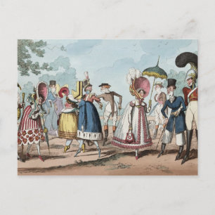 Unusual Fashions postcard