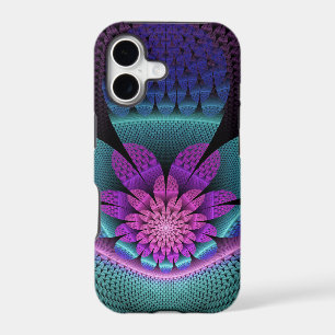 Unusual Patterned Colorful Fantasy Flower Fractal