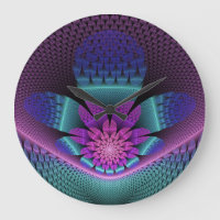 Unusual Patterned Colourful Fantasy Flower Fractal