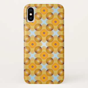 Unusual  Yellow Geometric iPhone X Case