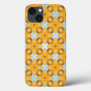 Unusual  Yellow Geometric iPhone 13 Case