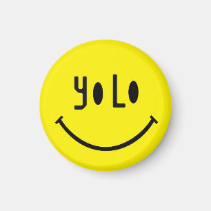 Unusual YOLO face Magnet