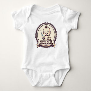 UNVACCINATED BABY  BABY BODYSUIT