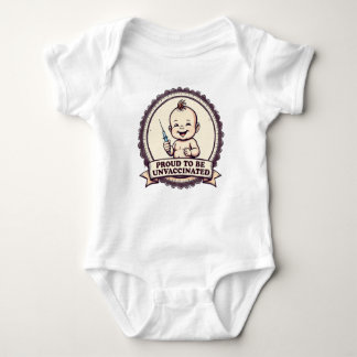 UNVACCINATED BABY  BABY BODYSUIT