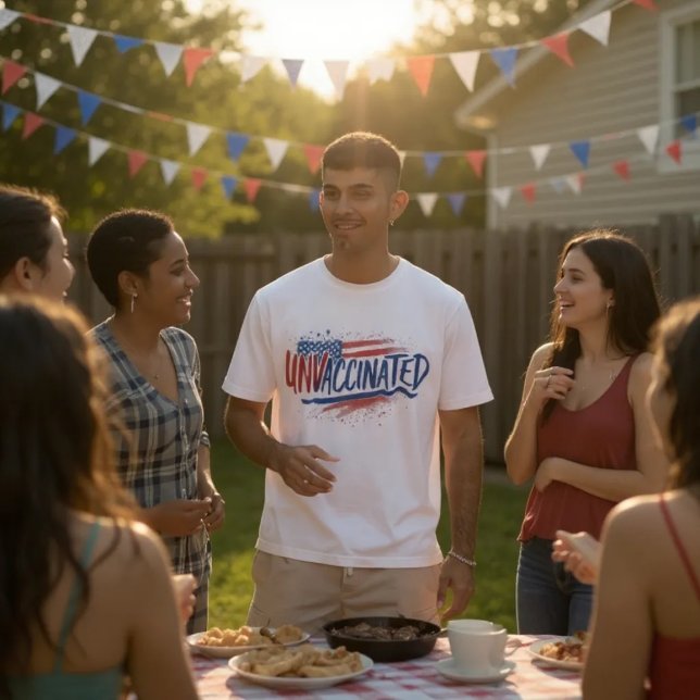 Unvaccinated Tri-blend Tee (Creator Uploaded)