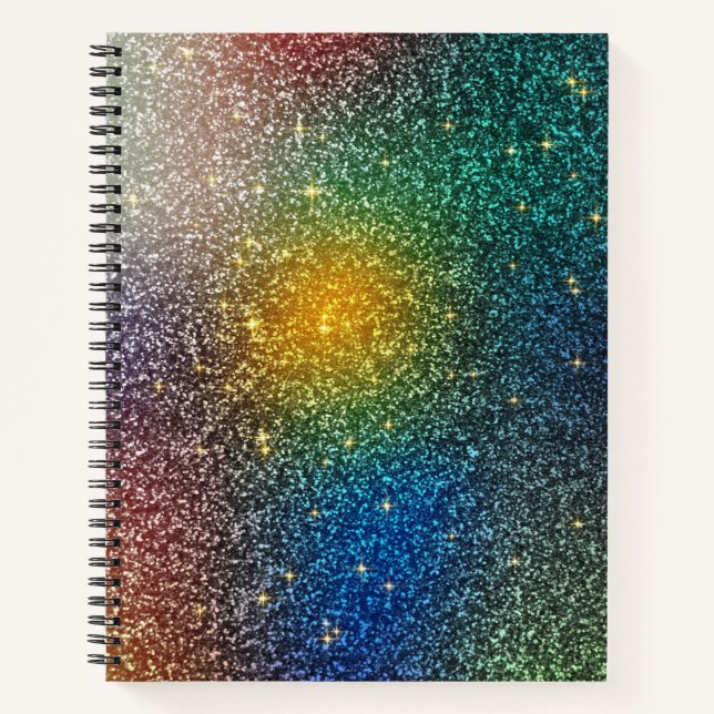 Unveil Your Potential: 8.5" x 11" Branded Notebook (Front)