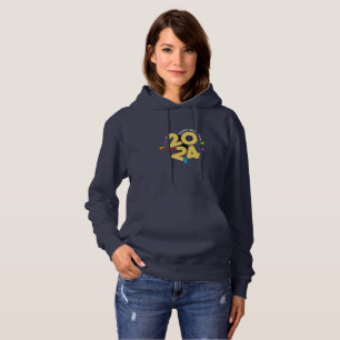 Unveiling New Year of 2024 Women Hoodie