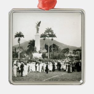 Unveiling of War Memorial Metal Ornament