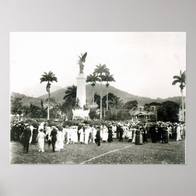 Unveiling of War Memorial Poster (Front)
