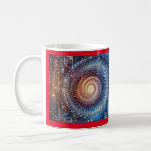 Unveiling the Digital Realm Coffee Mug