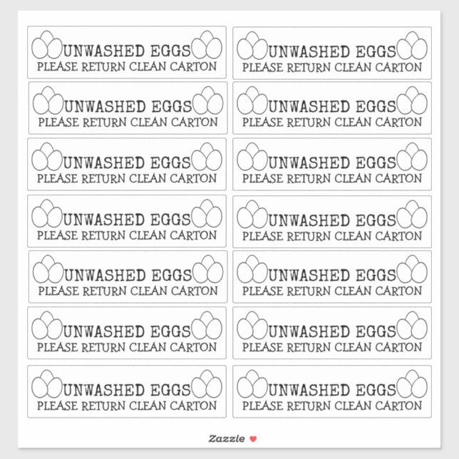 Unwashed Washed Egg Carton (Sheet)