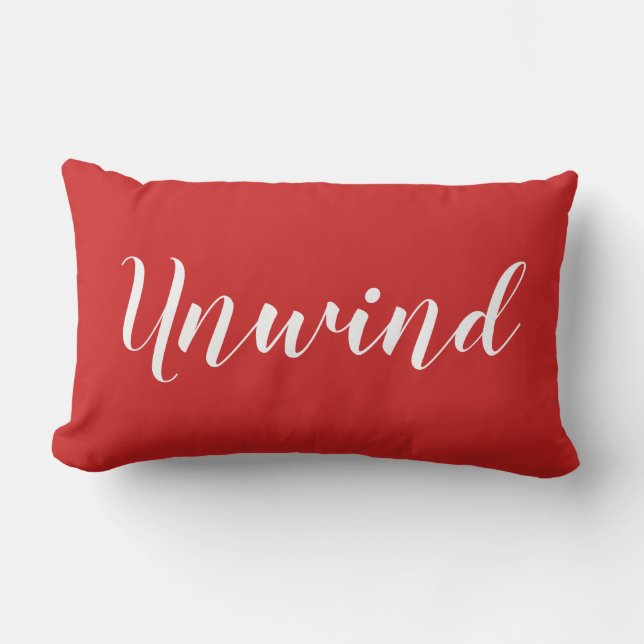 Unwind lumbar pillow (Front)