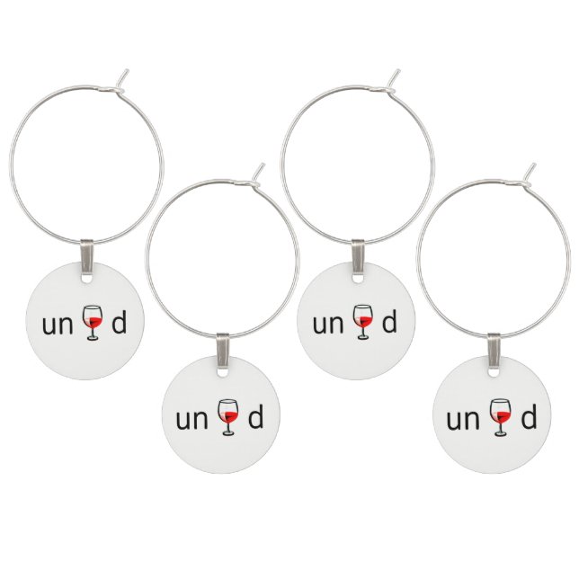 Unwined Wine Charms (Staggered)