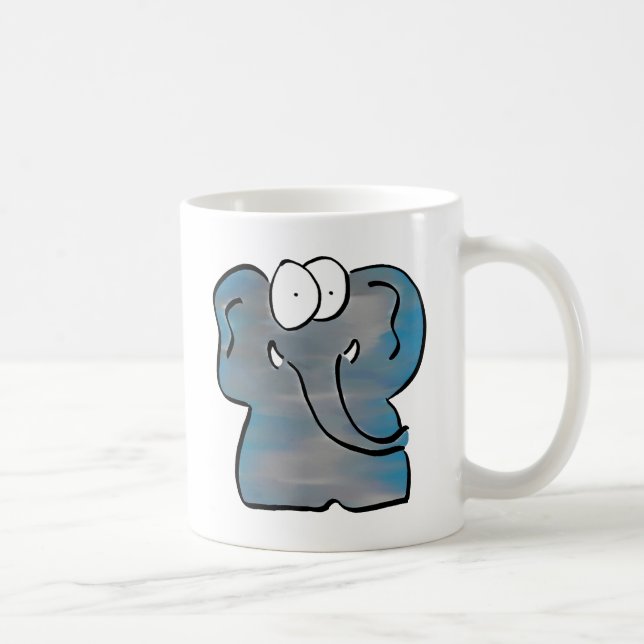 Unwoolly Mammoth Coffee Mug (Right)