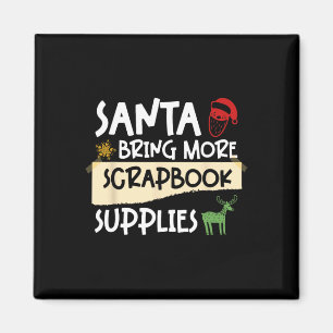 Unwrap New Adventures - Leg Amputation Christmas Magnet