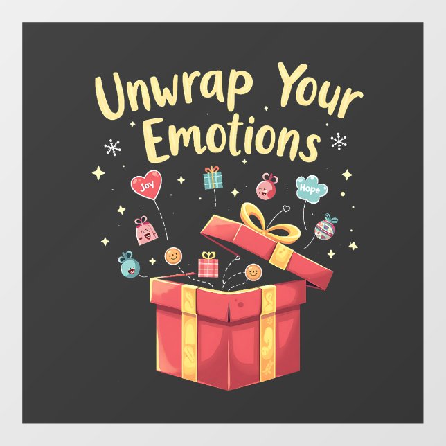 Unwrap your emotions Christmas Mental Health Xmas  (Sheet)