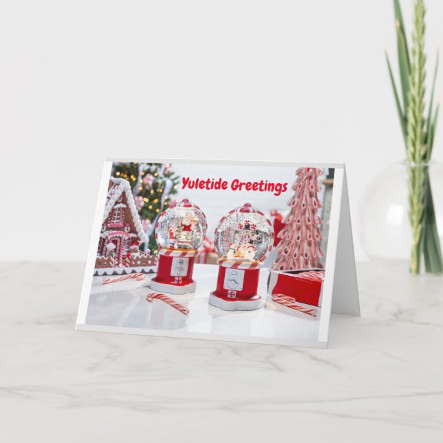 **Unwrap Yourself A Joyful Christmas** Card (Front)