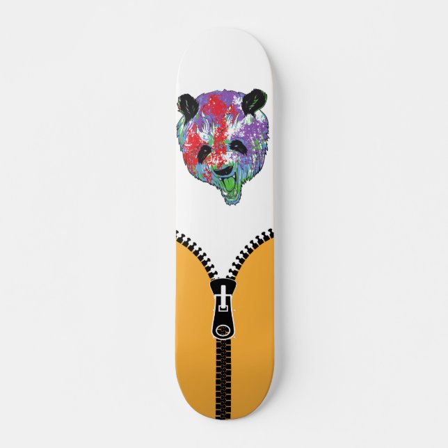 Unzipped Mad Panda Skateboard (Front)