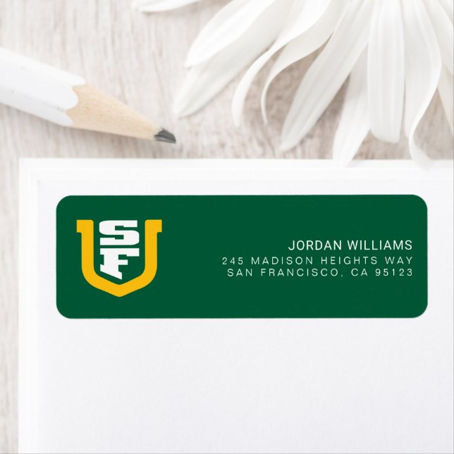 UOSF Logo Return Address Label (Insitu)