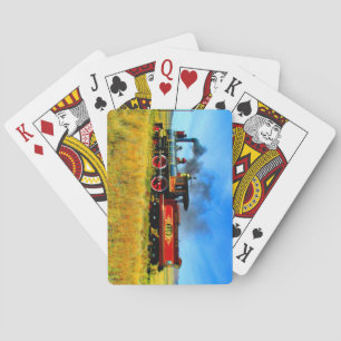 UP119 Steam Train Engine Locomotive Railroad Playing Cards