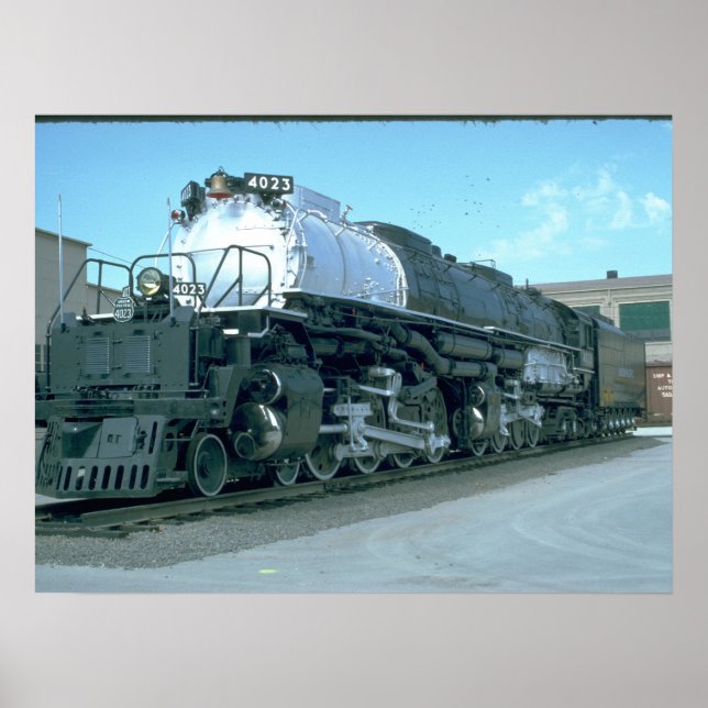 UP 4-8-8-4 "Big Boy" #4023_Trains Poster (Front)